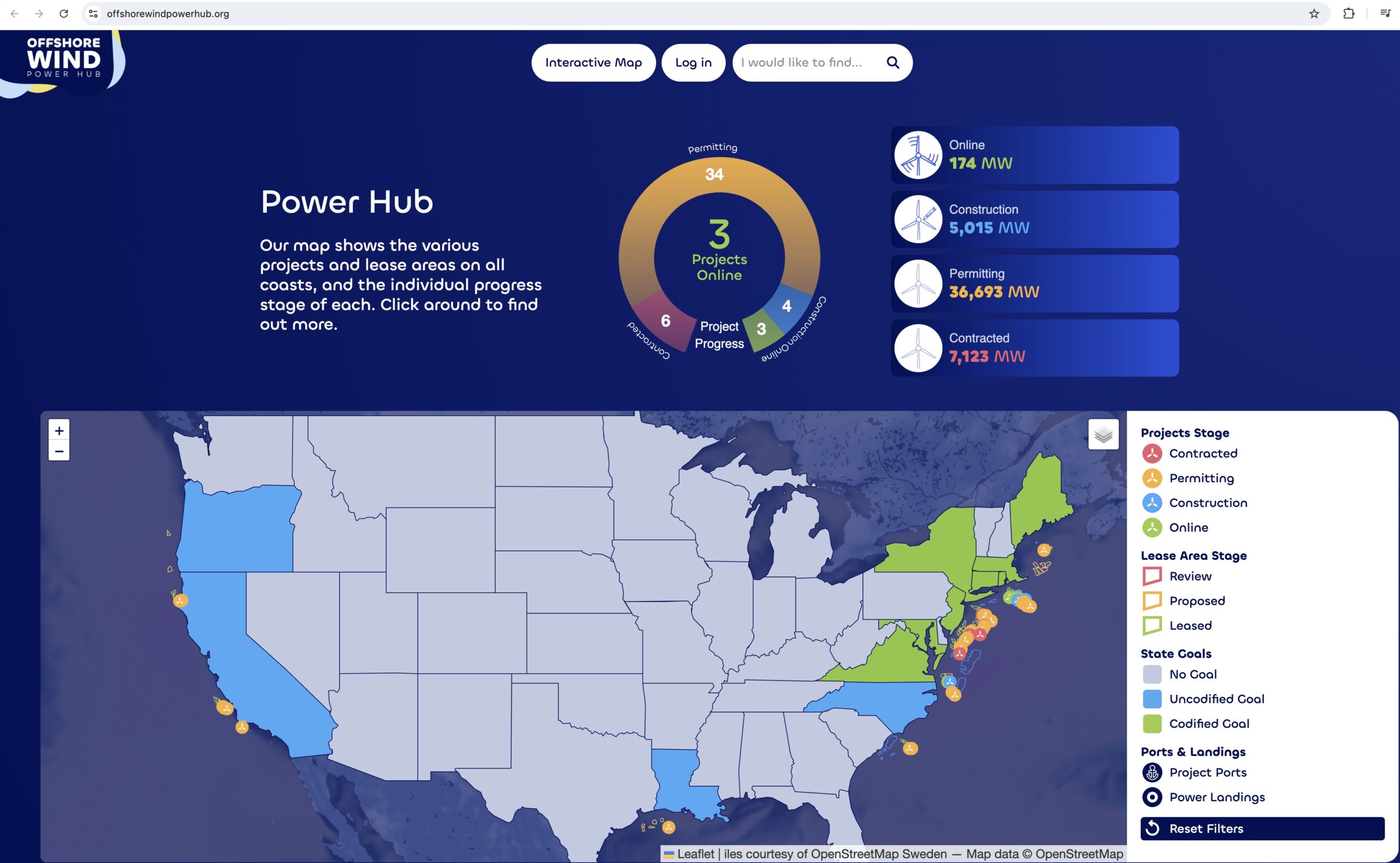 Humboldt, CA Wind Energy Area